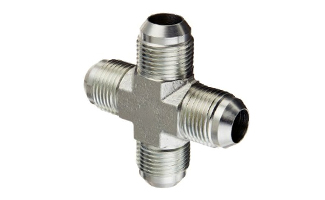 Stainless Steel 37 Degree Cross Fittings Stainless Steel 37 Degree Cross Fittings
