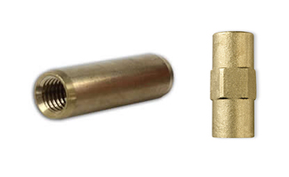 Bronze ground rod couplers Bronze ground rod couplers