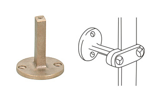 Back Plate Holdfast Stem Back Plate Holdfast Stem